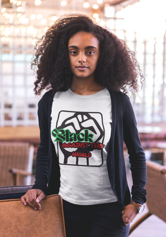 BATW Design 5 Premium cotton T-shirt WHITE Unisex