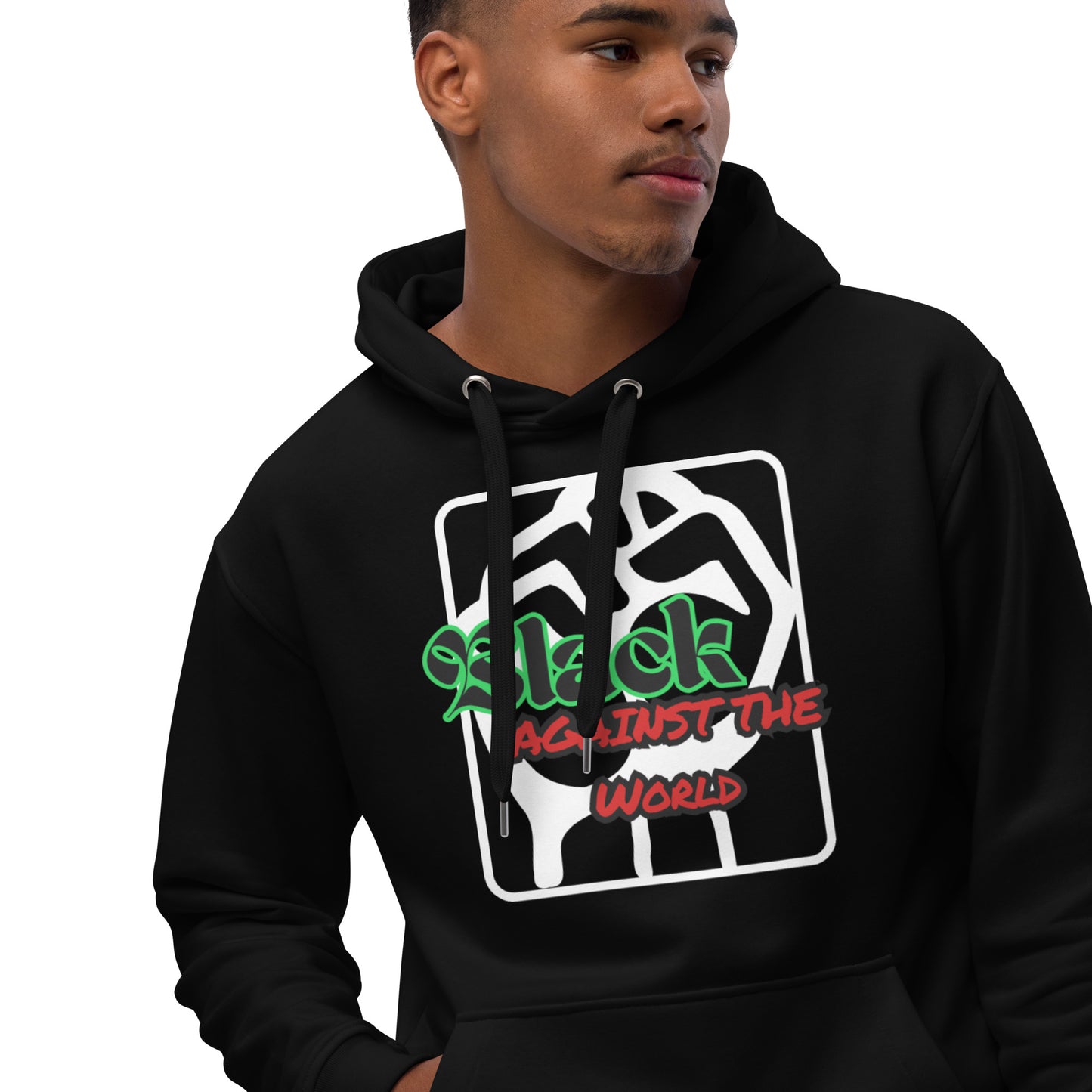 BATW Design 5 Premium Eco hoodie BLACK Unisex