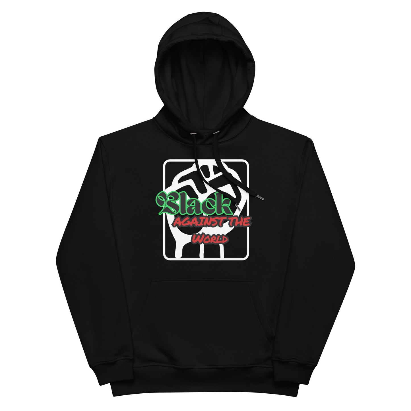 BATW Design 5 Premium Eco hoodie BLACK Unisex