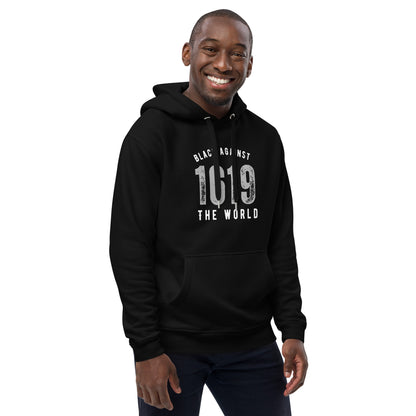 BATW Design 3 Premium Eco hoodie BLACK Unisex