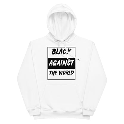 BATW Design 3 Premium Eco hoodie WHITE Unisex