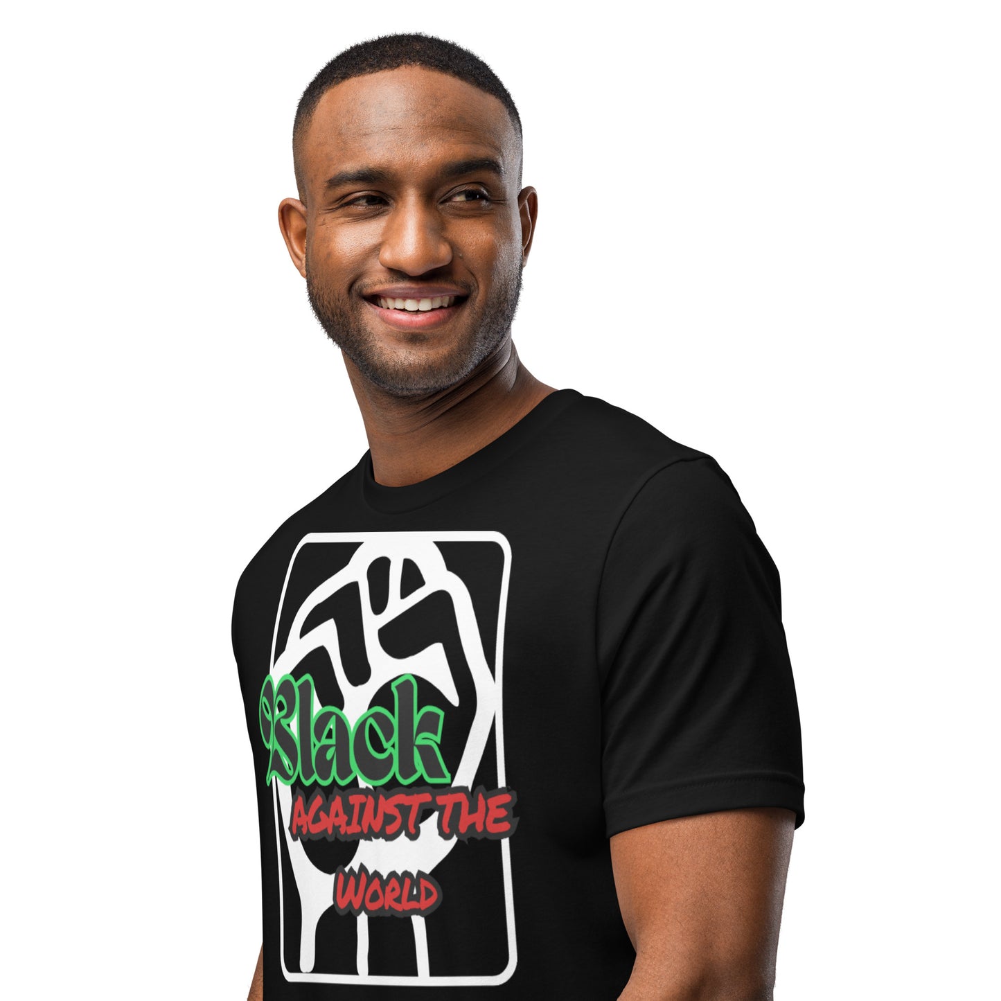 BATW Design 5 Premium cotton T-shirt BLACK Unisex