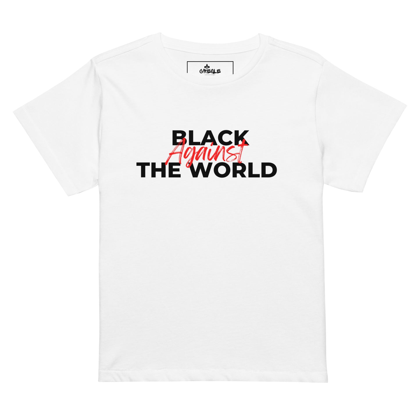 BATW Design 2 High-waisted T shirt WHITE Women