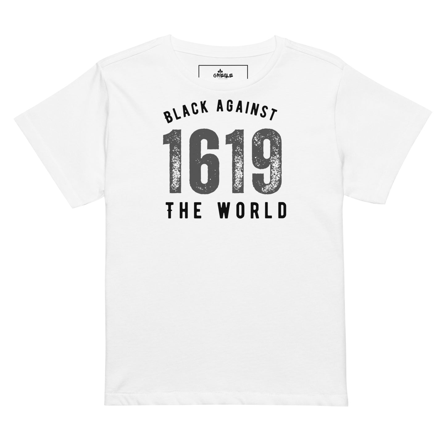 BATW Design 3 High-waisted T shirt WHITE Women