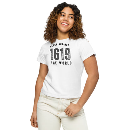 BATW Design 3 High-waisted T shirt WHITE Women