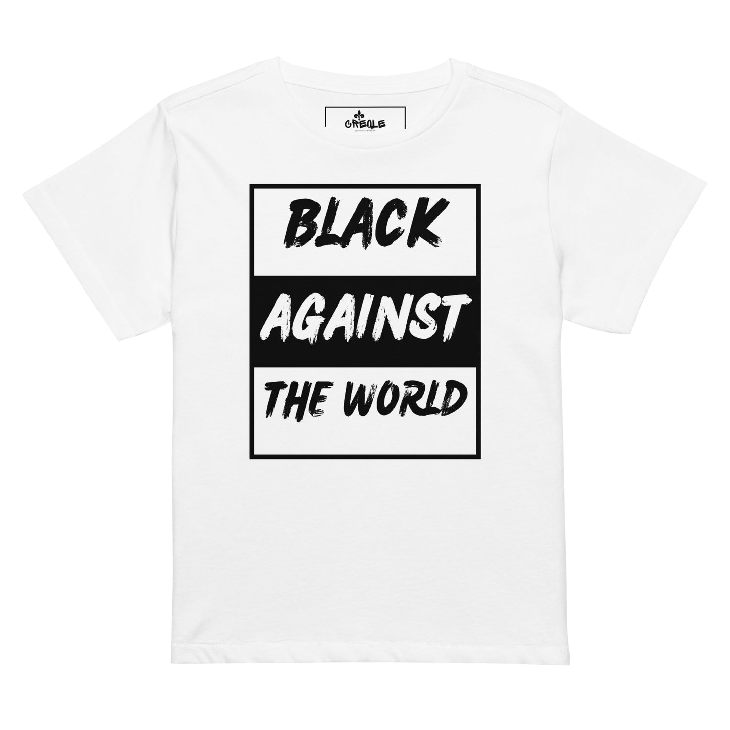 BATW Design 4 High-waisted T shirt WHITE Women